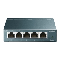 TP-Link TL-SG105 5-Port 10/100/1000Mbps Metal Gigabit Desktop Switch - Image 3