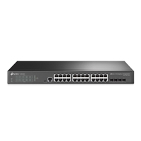 TP-Link JetStream TL-SG3428 24-Port Metal Gigabit L2+ Managed Switch with 4 SFP Slots - Image 3