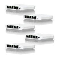 Ubiquiti USW-FLEX-MINI-5 UniFi USW Flex Mini 5 Port Smart Managed POE/USB C Powered Gigabit Network Switch (Five Pack, No PSU) - Image 3