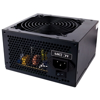 TARGET 500W Builder Series PSU with 12cm Cooling Fan - Black Edition, High-Efficiency | PFC Certified | CE Compliant | White Box Packaging - Image 3