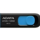 Adata UV128 128GB USB 3.2 Gen 1 Flash Drive, Capless Design, Black/Blue - Image 4