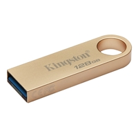 Kingston DataTraveler SE9 G3 128GB USB 3.2 USB Flash Drive, Gold - Image 3