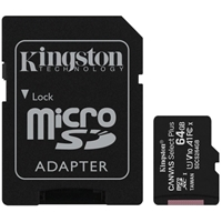 Kingston Canvas Select Plus 64GB Micro SD UHS-I (U1) Flash Card with Adapter - Image 3