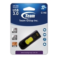 Team C145 32GB USB 3.0 Yellow USB Flash Drive - Image 3