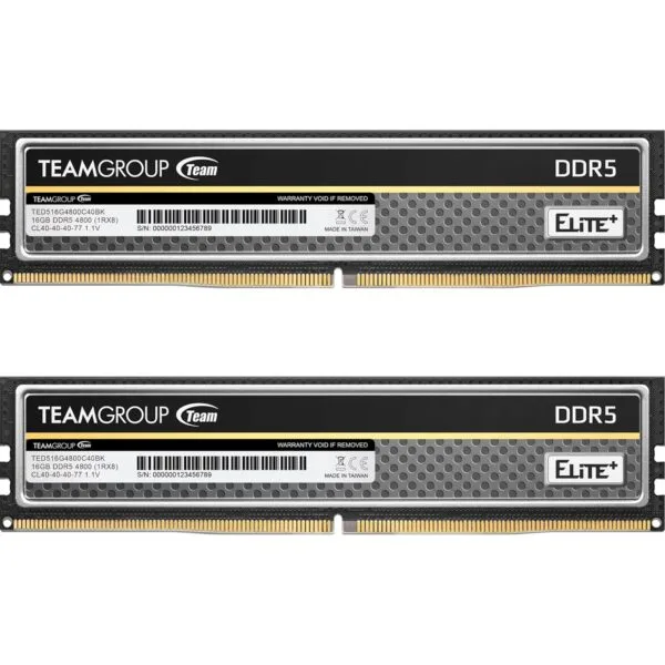 Team Elite Plus TPBD532G4800HC40DC01 32GB DIMM System Memory