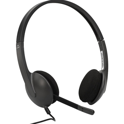 Logitech H340 Stereo Headset USB Plug-and-Play with Noise-Cancelling Mic - Image 2