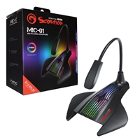 Marvo Scorpion MIC-01 RGB USB Powered Flexible Gaming and Streaming Microphone - Image 3