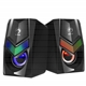 Marvo Scorpion SG-118 Havoc 10 USB Powered Stereo RGB 6W Gaming Speakers (Black) - Image 4