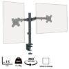 For Upto 2x 27 inch Monitors