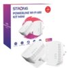 Strong POWERLWF600DUOMINIUK AV600 Mini WI-FI Powerline Kit (2 Pack) - Image 3