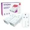 Strong POWERL600TRIUKV2 AV600 Passthrough Powerline Kit Triple Pack (3 Pack) - Image 2