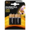 Duracell Plus Power Alkaline Pack of 2 9V Battery - Image 3