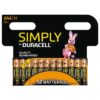 Duracell Simply Alkaline Pack of 12 AAA Batteries - Image 2