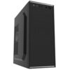CiT Jet Stream Mid Tower 1 x USB 3.0 / 1 x USB 2.0 Black & Silver Case with 500W PSU - Image 3