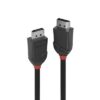 Lindy 36493 3m DisplayPort (M) 1.2 Black Line 4096x2160@60Hz Cable - Black - Image 2