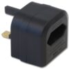 Lindy Euro Transformer to UK Adapter Plug, Black - Image 3