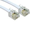 RJ11 (M) to RJ11 (M) 3m White OEM Cable - Image 3