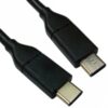 USB 3.1 Type-C (M) to USB 3.1 Type-C (M) 2m Black OEM Data Cable - Image 3