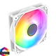 CIT Halo 120mm Infinity ARGB White 4-Pin PWM High-Performance PC Cooling Fan with Addressable RGB Lighting and Superior Airflow - Image 4