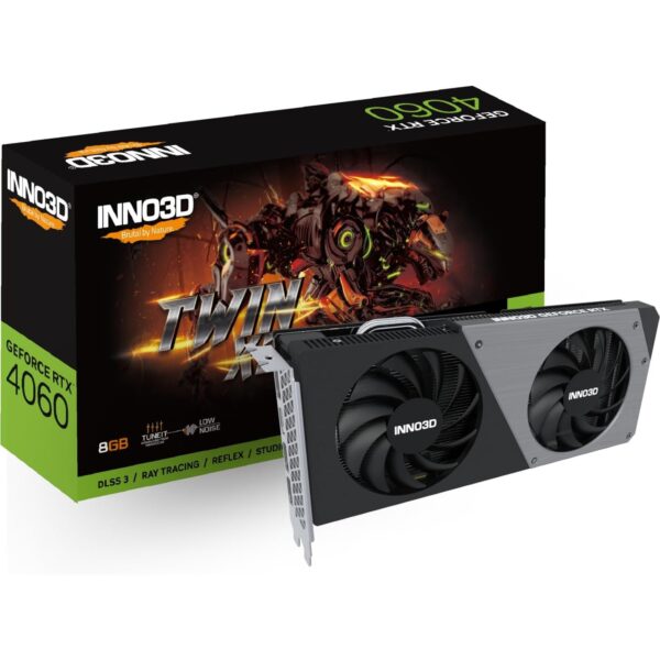 Inno3D NVIDIA GeForce RTX 4060 TWIN X2 Graphics Card