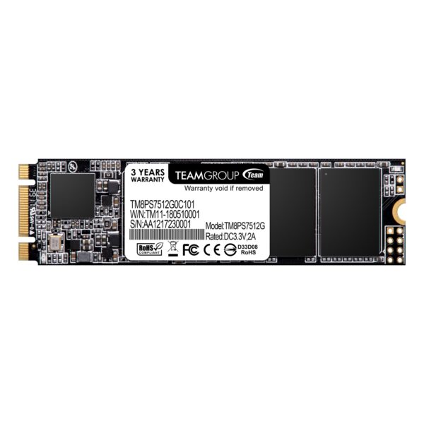 Team MS30 512GB M.2 Sata (TM8PS7512G0C101) 512GB