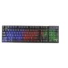 Marvo Scorpion K605 3 Colour LED Backlit USB 2.0 Frameless UK Layout Gaming Keyboard - Image 3