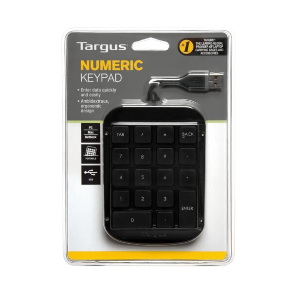 Targus AKP10EU USB Numeric Keypad
