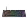 Tecware Phantom+ RGB Mechanical with Wraith Red Switches UK Layout Gaming Keyboard Black