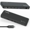 Plugable TBT4-UD5 ThunderBolt 4 Dual Monitor (2x 4K or 1x 8K) 96W USB-C PD Docking Station - Image 3