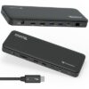 Plugable TBT4-UD5 ThunderBolt 4 Dual Monitor (2x 4K or 1x 8K) 96W USB-C PD Docking Station - Image 2