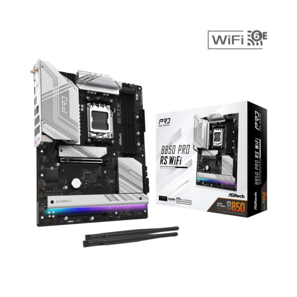 ASRock B850 Pro RS AMD AM5 Socket Motherboard