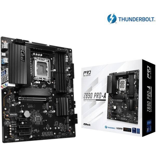 ASRock Z890 PRO-A Intel 1851 Socket Motherboard