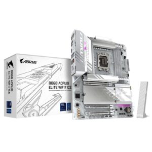 Gigabyte B860 AORUS ELITE WIFI7 ICE Intel 1851 Socket Motherboard