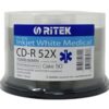 Ritek Medical Pro 50PK CD-R 52X 700MB/80Min (Directive 93/44/EEC and DICOM Compliance) - Image 3