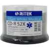 Ritek Medical Pro 50PK CD-R 52X 700MB/80Min (Directive 93/44/EEC and DICOM Compliance) - Image 2