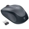 Logitech M235 Black and Grey Wireless Compact Design Optical Mouse - Image 3