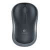 Logitech M185 Wireless Black & Grey Mouse - Image 3
