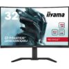 iiyama G-Master GCB3280QSU-B2  Red Eagle 32 Inch Curved Gaming Monitor