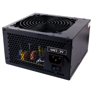 TARGET 500W Builder Series PSU with 12cm Cooling Fan - Black Edition