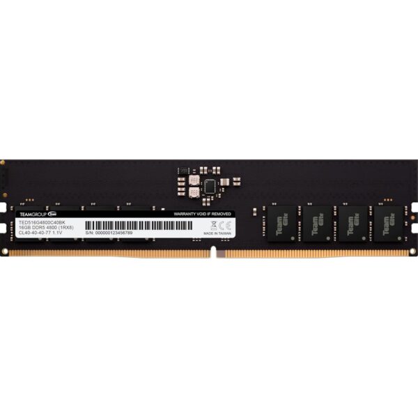 Team ELITE 16GB No Heatsink (1 x 16GB) DDR5 4800MHz DIMM System Memory