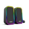 Marvo Scorpion SG-285 Havoc 20 USB Powered Stereo RGB 6W Gaming Speakers (Black) - Image 3