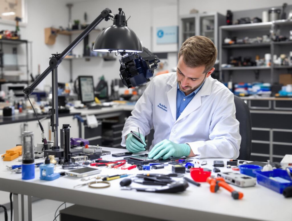 Professional Repair Technician in Repair Lab