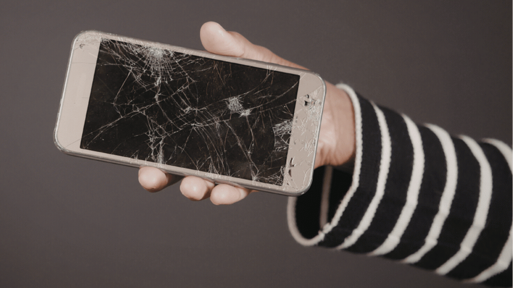 Phone Screen Cracked